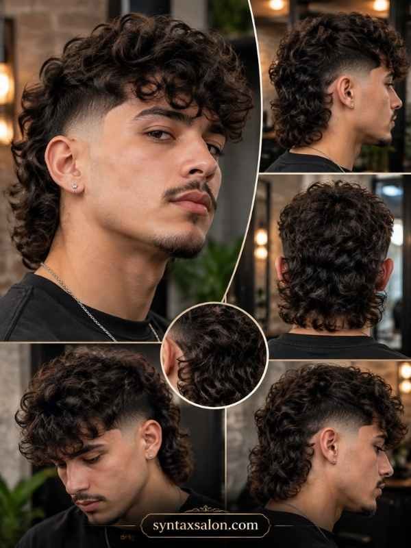 Curly Mexican Mullet