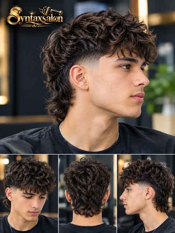 Low Taper Mullet Short Hair