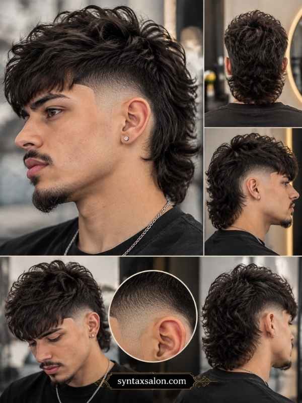 Taper Fade Mexican Mullet