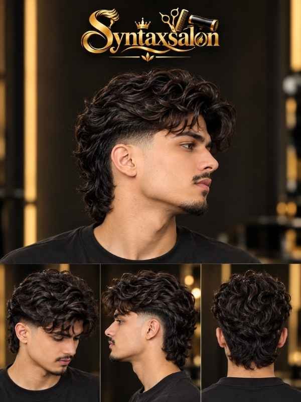 Wavy Low Taper Mullet