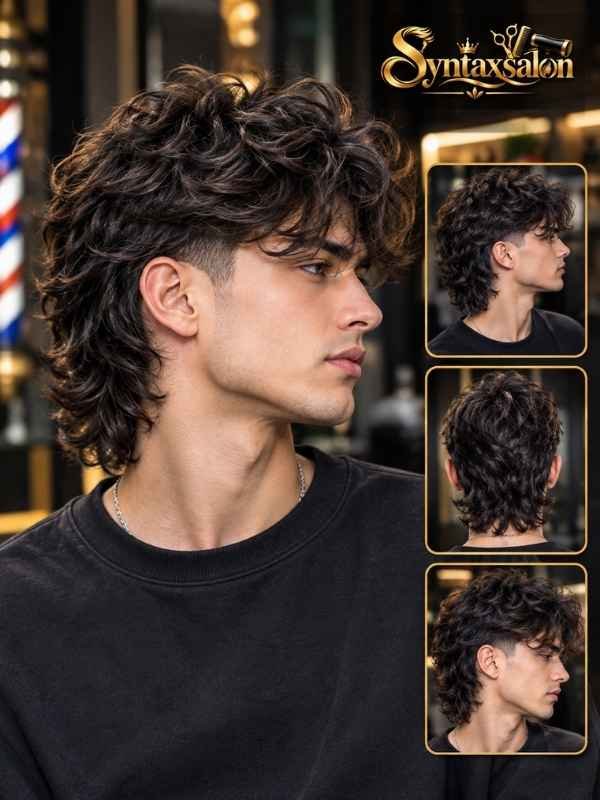 Wolf Cut Low Taper Mullet