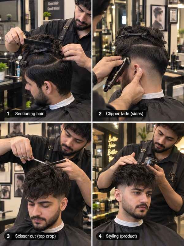 Step-by-Step Barber Process