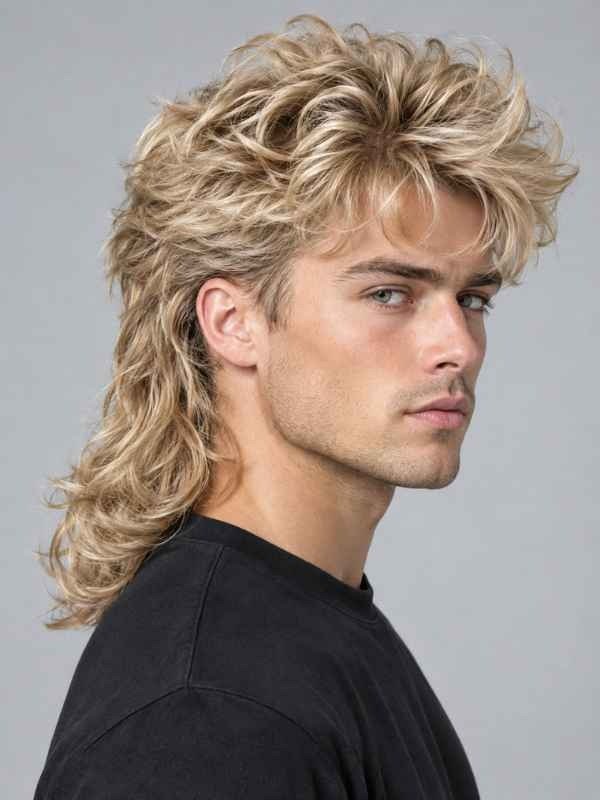 Dense Texture Statement Mullet