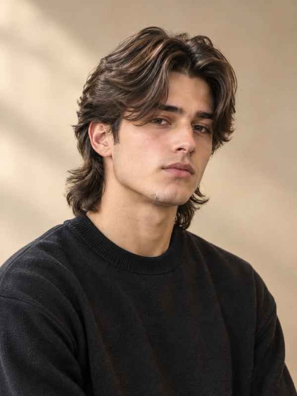 Classic Curtain Mullet