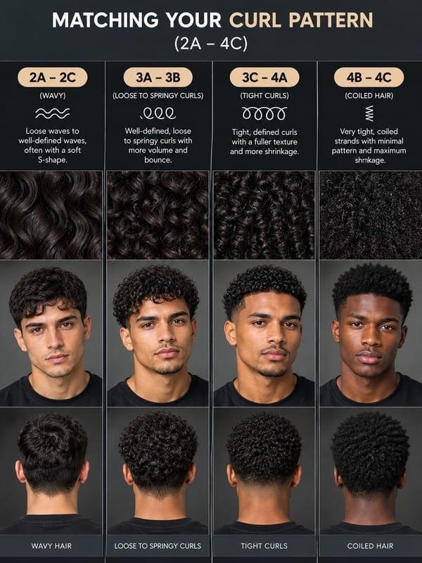 Matching Your Curl Pattern (2A–4C)