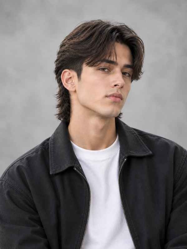 Short Curtain Mullet