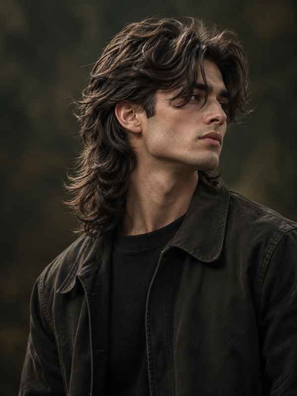 Long Curtain Mullet