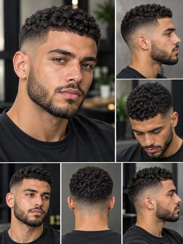 Buzz Cut Curly Hair for Boys