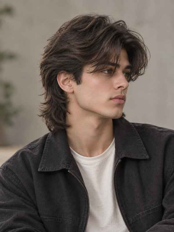 Soft Curtain Mullet