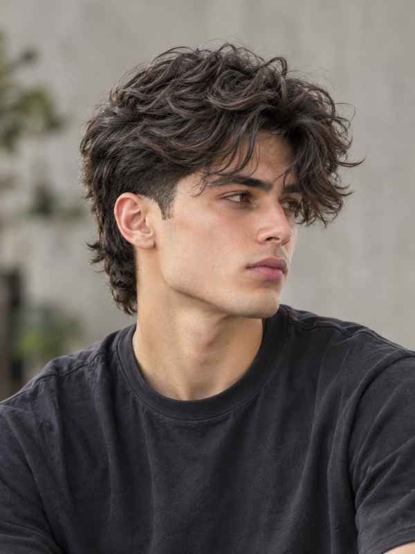 Textured Reverse Mullet