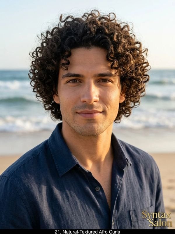 Brushed-Back Beach Waves
