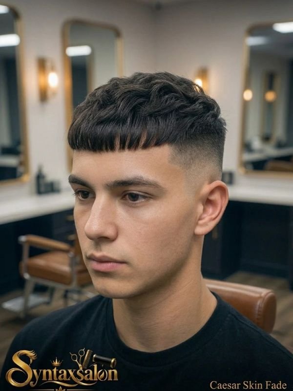 Caesar Skin Fade
