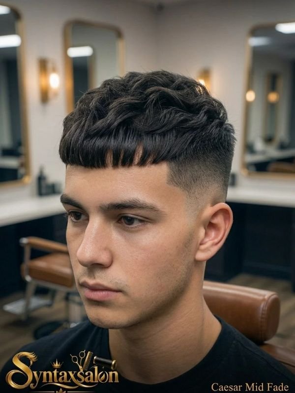 Caesar mid Fade