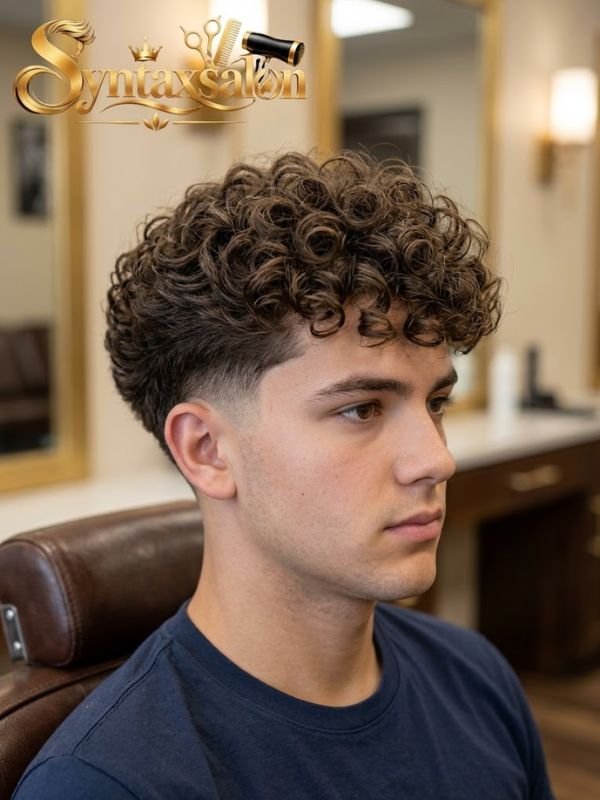 Curly Ice Cream Haircut Look
