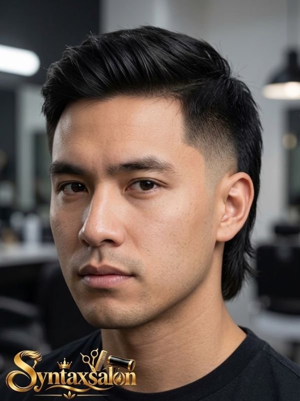 Drop Fade Modern Mullet