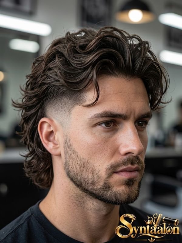 Fringe modern mullet