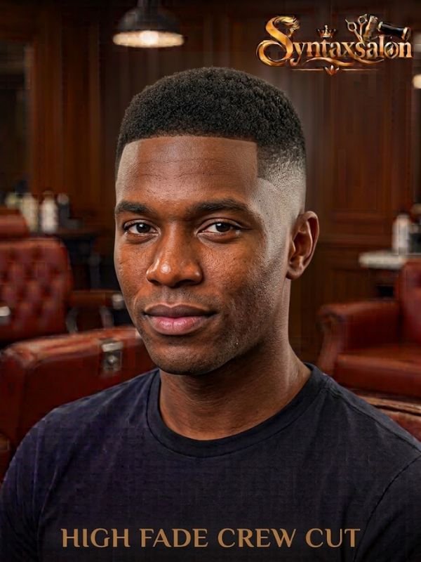 High Fade Crew Cut