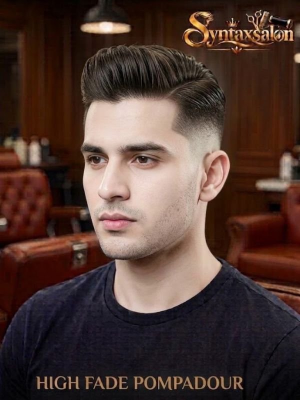 High Fade Pompadour