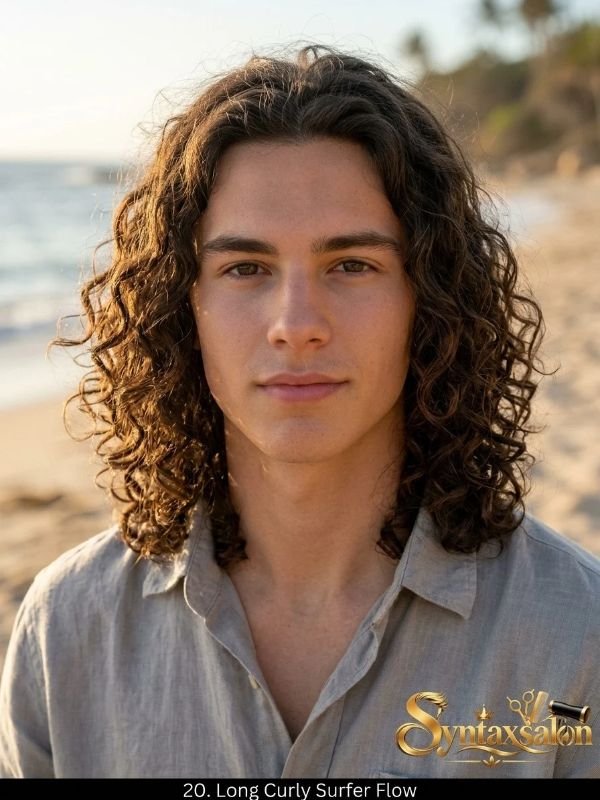 Long Curly Surfer Flow