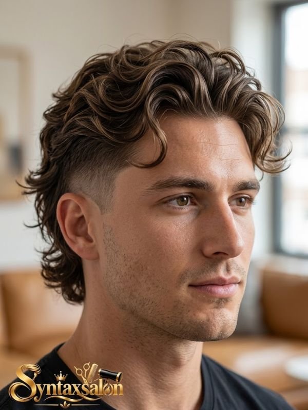 Low Modern Mullet Fade