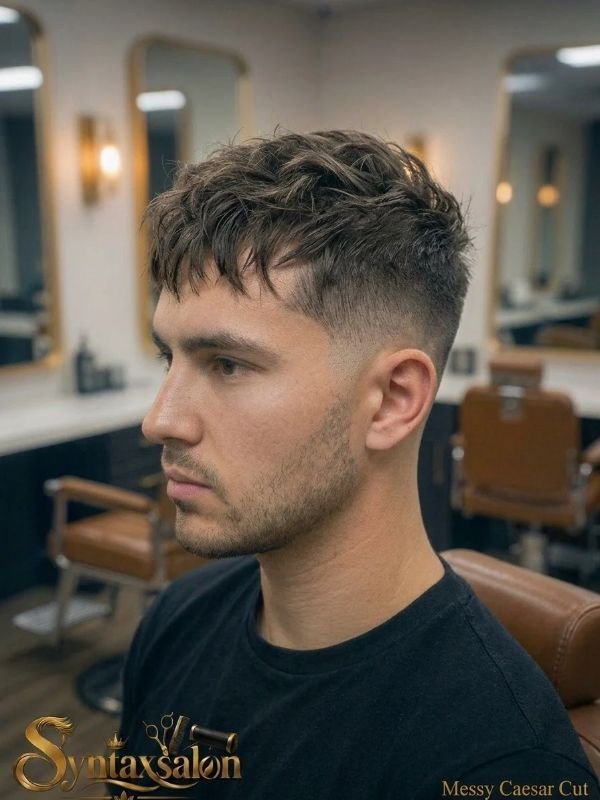Messy Caesar Cut