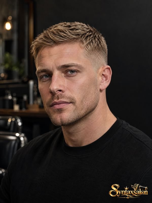 Short Blonde Crop