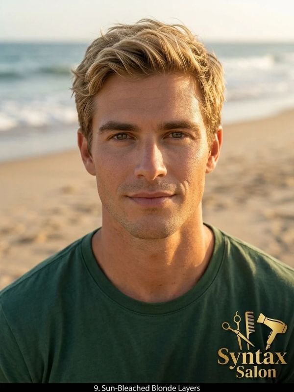 Sun-Bleached Blonde Layers