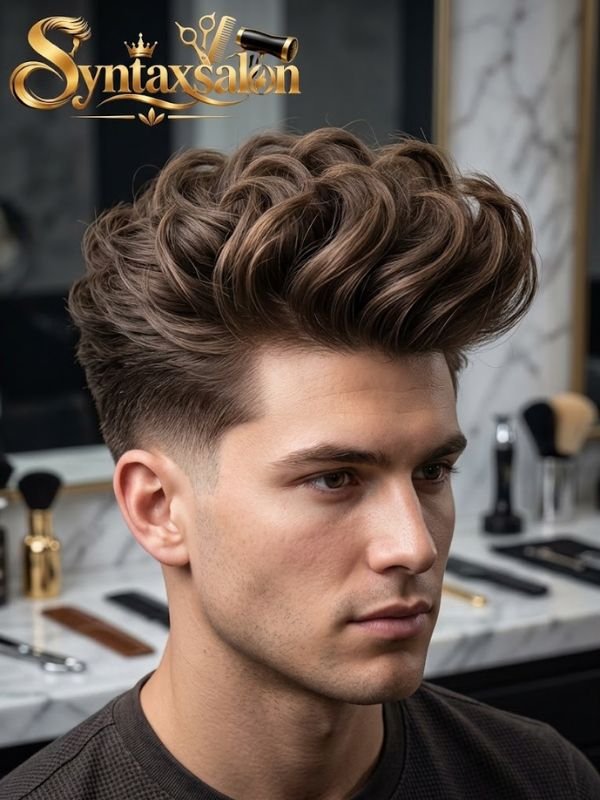 Voluminous Fluffy Hairstyle with Extra Lift