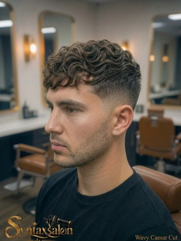 Wavy Caesar Cut