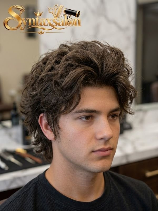 Wolf Cut Fusion with Fluffy Rounded Style