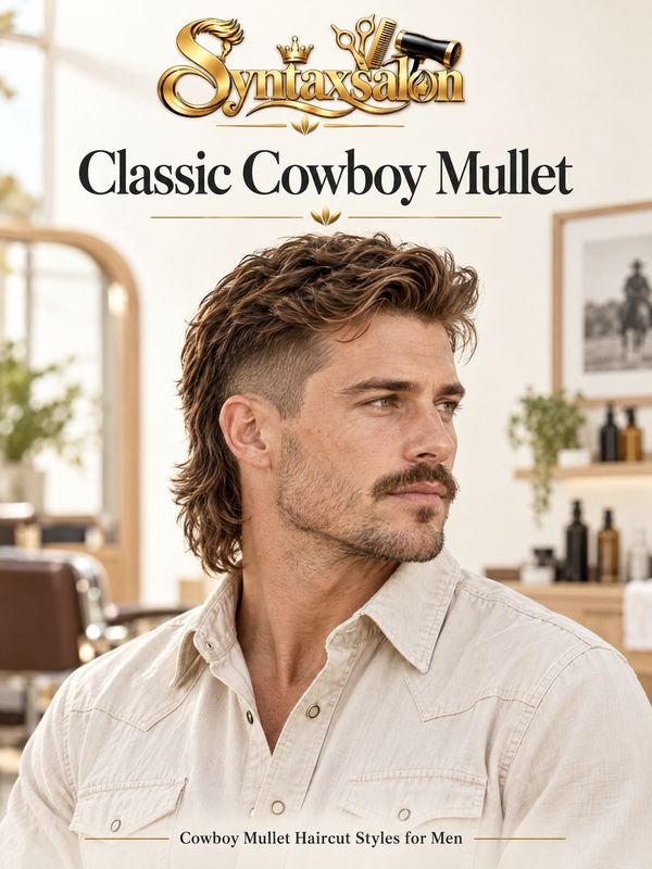 classic cowboy mullet