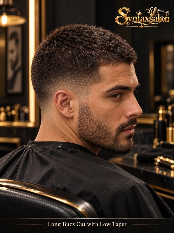 long buzz cut