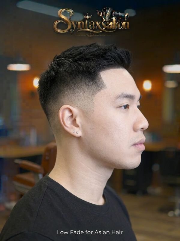 low fade for asian hair