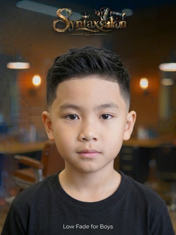 low fade for boys