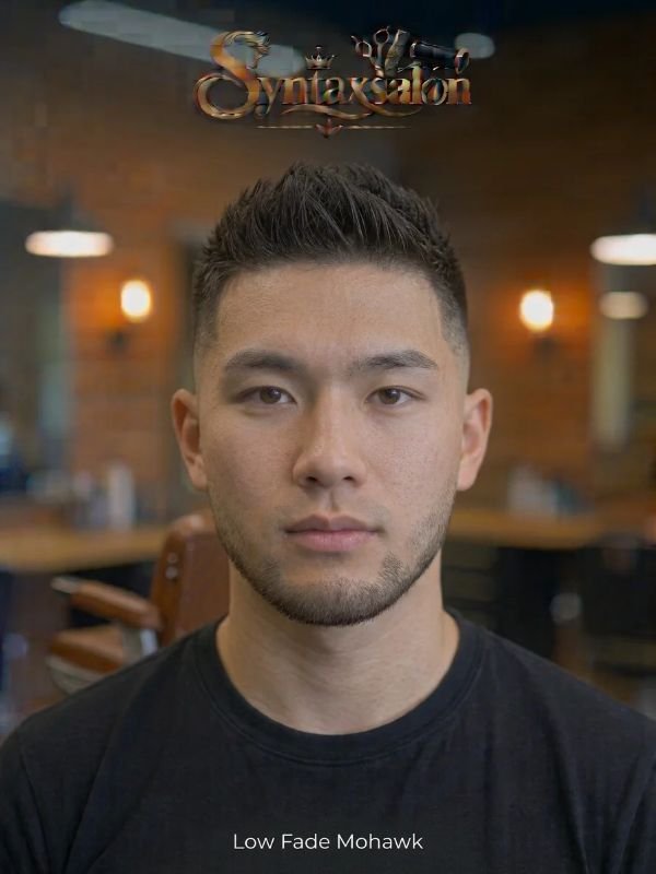 low fade mohawk