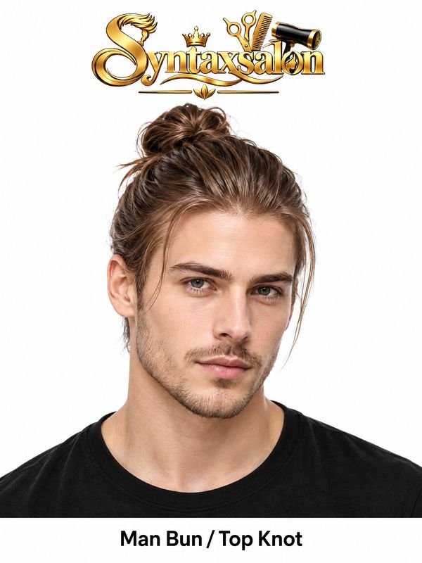 man bun