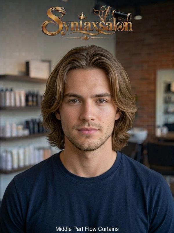  middle part flow curtains