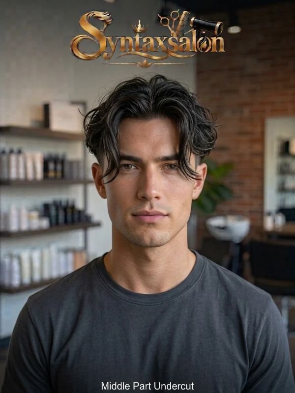 middle part undercut