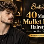 modern mullet fade hairstyle
