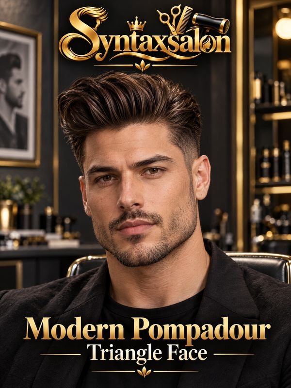 modern pompadour