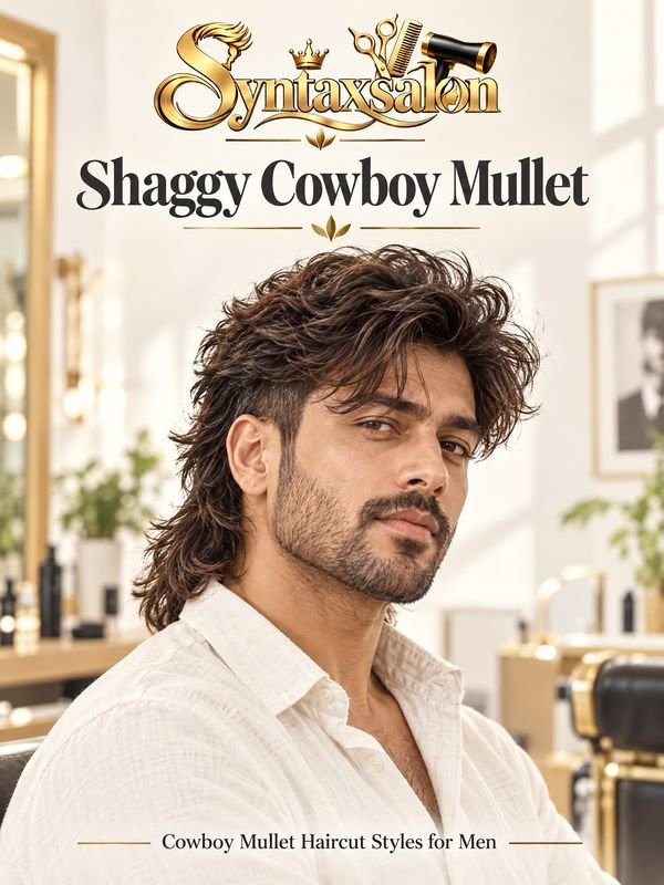 shaggy cowboy mullet