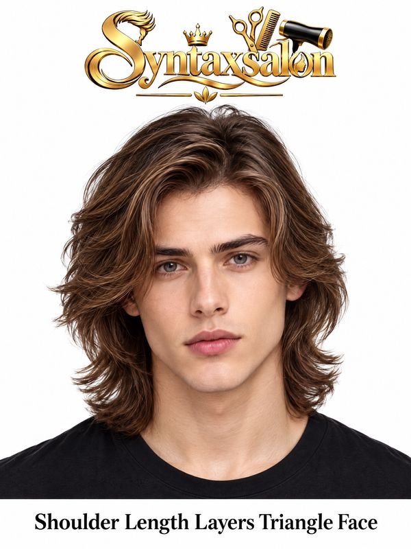 shoulder length layers